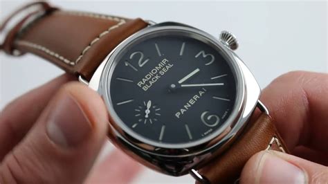 panerai 183 review|panerai black seal review.